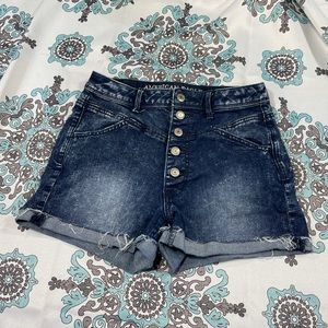American Eagle High-Rise Super Stretch Shorts